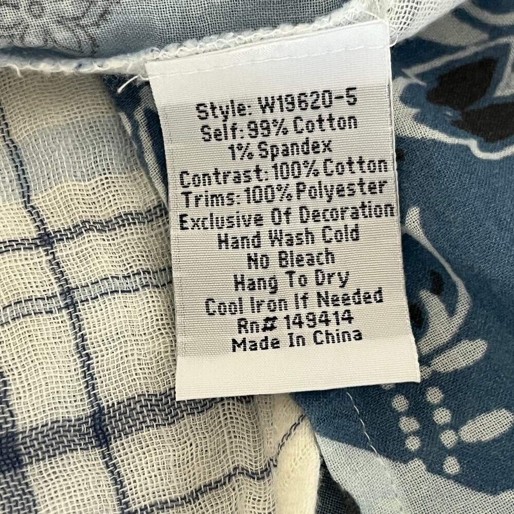 Johnny Was Workshop Patchwork Bandana Effortless … - image 8